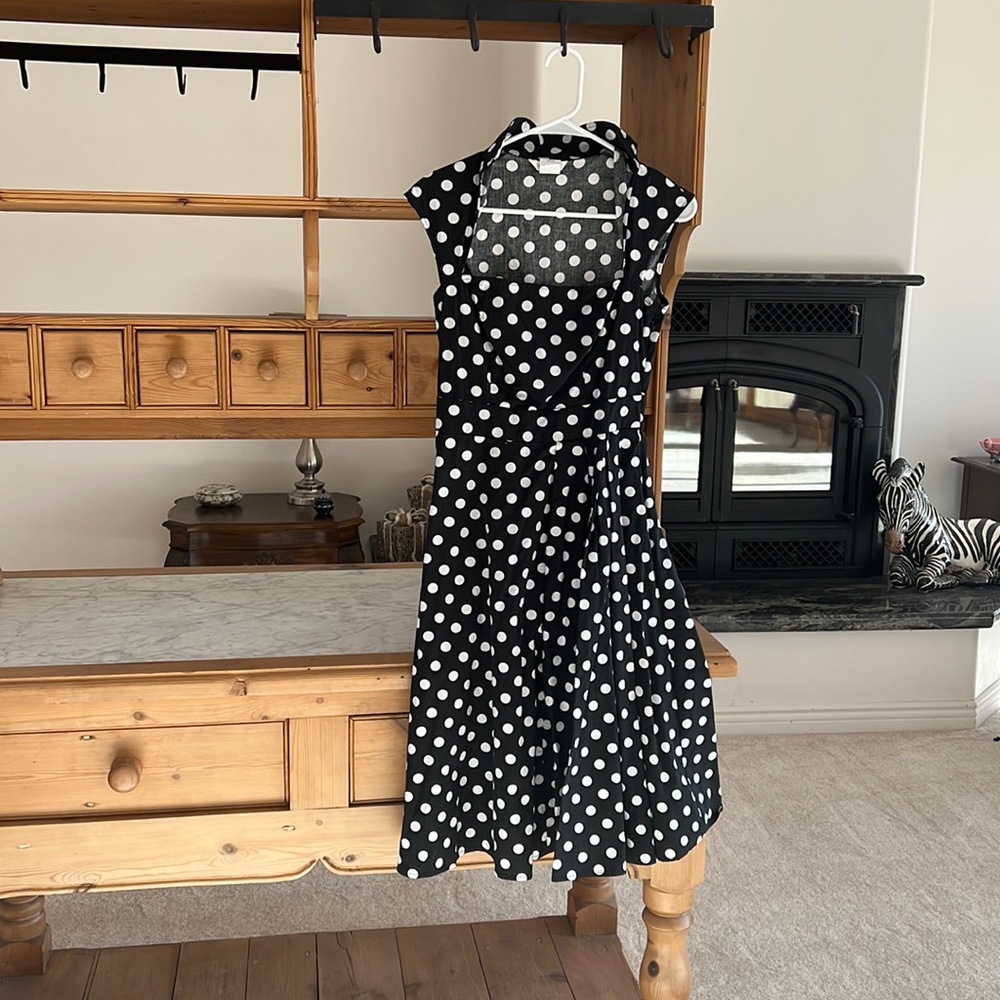Retro Polka Dot Dress